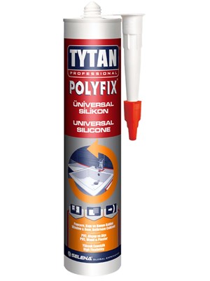 Tytan Professional Polyfix Universal Genel Amaçlı Silikon Beyaz 280 G