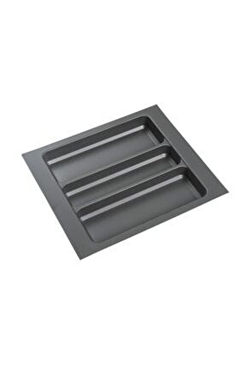 Plastik Çekmece İçi 42X49 Kepçelik Gri