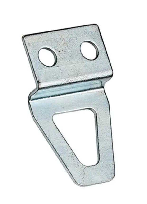 Şen Ayna Çerçeve Kıvrık Tablo Kancası - Galvanizli Vidalı Askı Aparatı 33x18 mm
