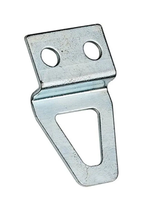 Şen Ayna Çerçeve Kıvrık Tablo Kancası - Galvanizli Vidalı Askı Aparatı 33x18 Mm