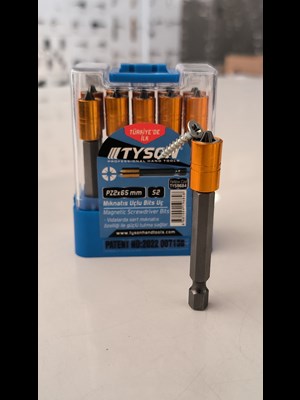 Tyson Mıknatıs Uçlu Bits Uç Pz2x65 Mm Tek Yönlü