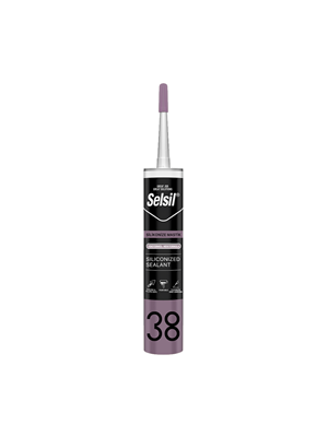 Selsil 38 Silikonize Açık Meşe Mastik 500gr
