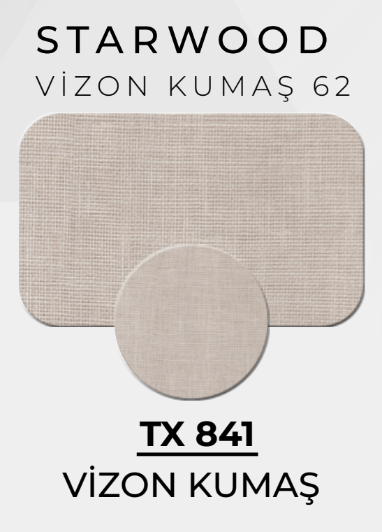 Yapışkan Vida Tapası Mat Vizon Kumaş 14 mm