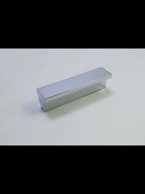İnce L Alüminyum Krom Düğme Kulp Mobilya Dolap Çekmece Vestiyer Kulpları
