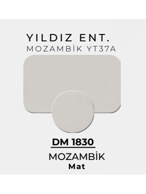 Yapışkan Vida Tapası Mat Mozambik Dm1830 14 Mm