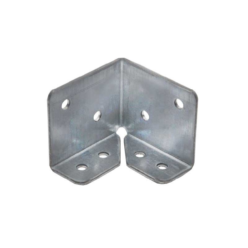 Şen No: 677 Masa Köşe Bağlantı Parçası 50x50x40 2 mm | Mobilya Dolap Raf Masa Sabitleme Birleştirme Demiri - Köşe Bağlantı Aparatı