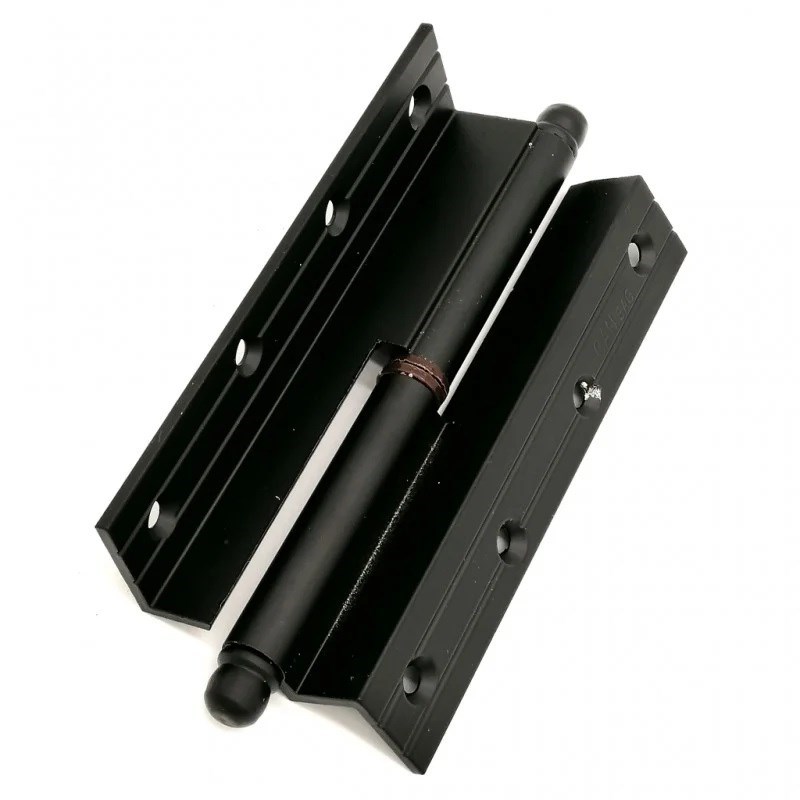 Sofuoğlu Cumbalı Kapı Menteşesi, Panel Kapı Menteşesi, Çelik Kapı Menteşesi, Pencere Menteşesi Alüminyum 12 cm Sağ Siyah