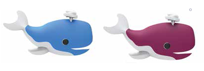 Umut Mor Balina Kulp Bebek Çocuk Genç Odası Kulpları Dolap Çekmece Mobilya Kulpu