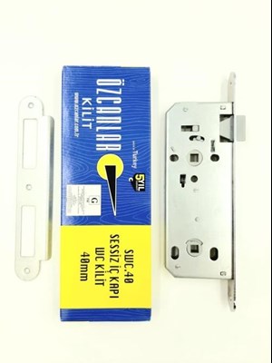 Özcanlar 40/23 Mm Kapı Kilidi Wc Saten Sessiz