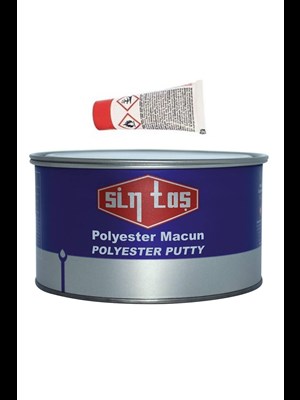 Sintaş Polyester Çelik Macun Sarı 500 Gr + Dondurucu Tüp