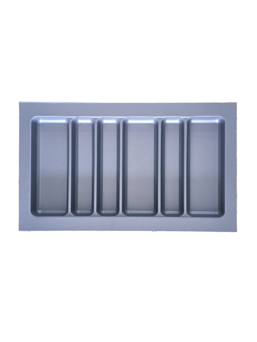 Plastik Çekmece İçi 75x49 Kepçelik Gri