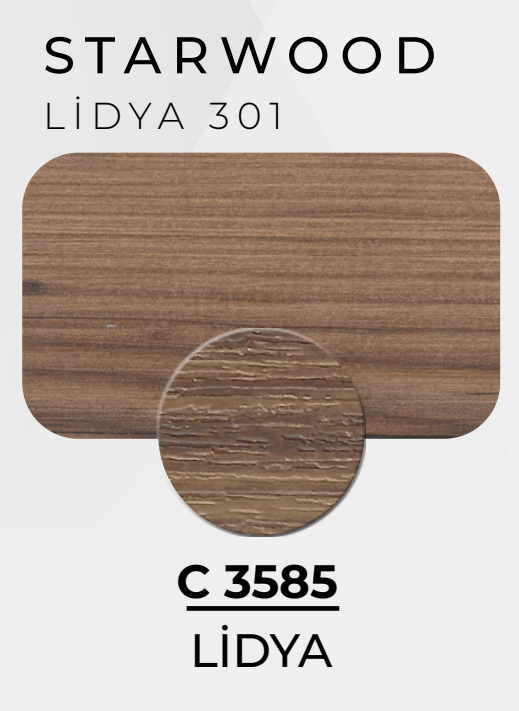 Yapışkan Vida Tapası Mat Lidya 14 mm