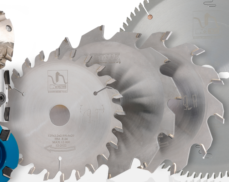 NETMAK 200X5X30 Z:16 HM K.FREZE BIÇAK 5 MM KANAL AÇMA