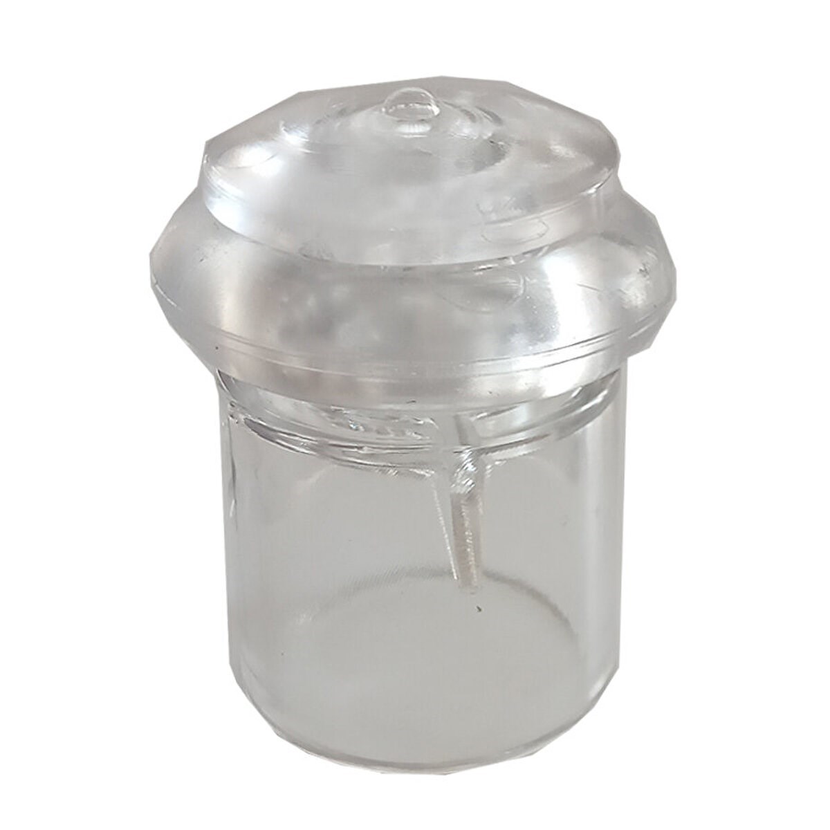 Metali Şeffaf Zemin Kapı Tamponu Kapı Stoperi 50mm