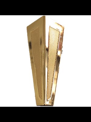 Ovit Metal Ayak 14 Cm Gold - Tv Ünitesi, Dolap Ayağı, Komodin, Baza, Kanepe Koltuk Ayağı, Gardrop Ayağı