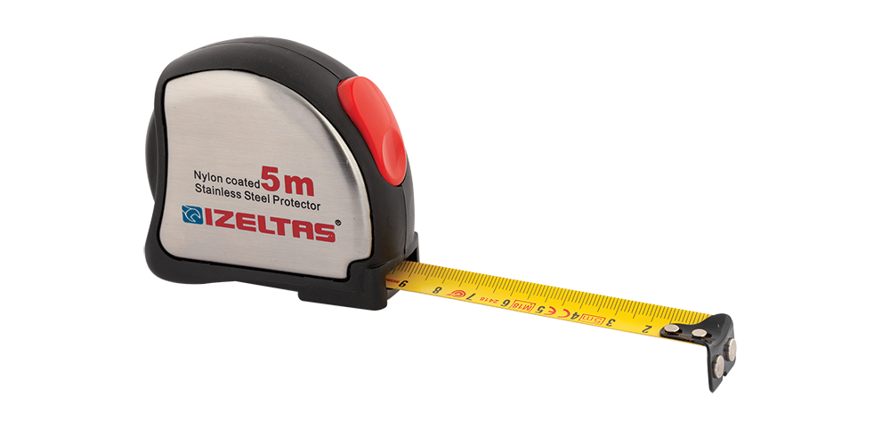 İzeltaş 5 Mt Krom Çelik Metre